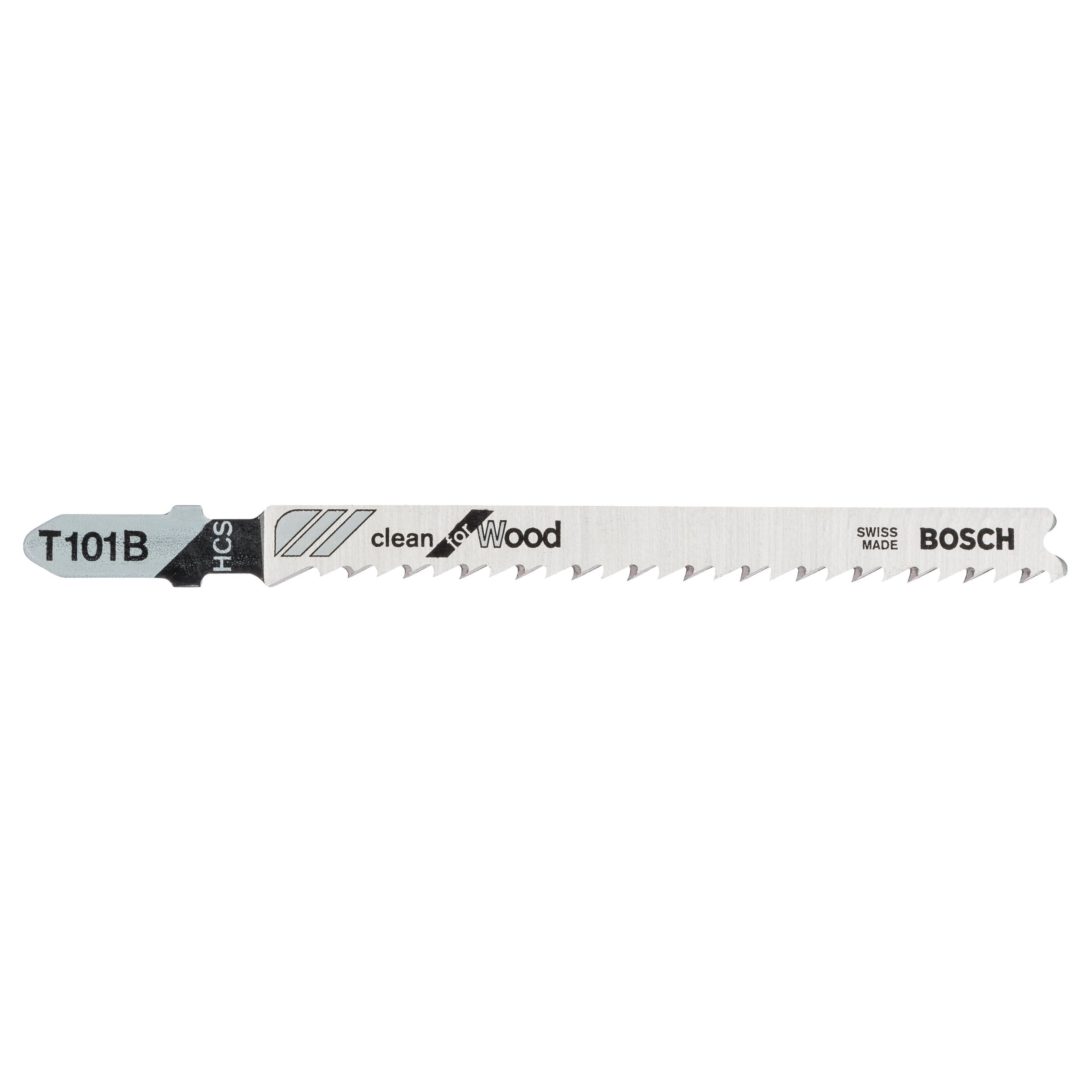Bosch Professional decoupeerzaagblad T101B 100mm – 5 stuks