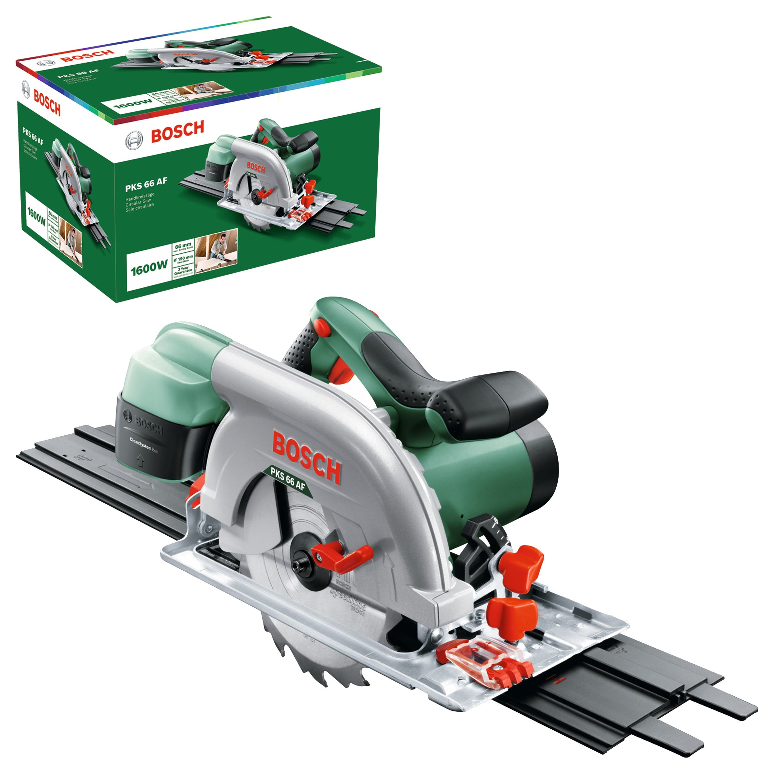 Bosch cirkelzaag PKS 66 AF 1600W