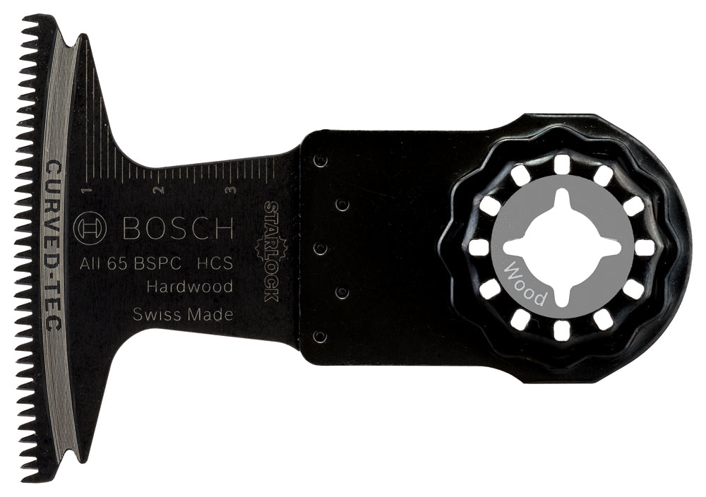 Bosch Starlock AII 65 BSPC HCS, Hardwood, Curved-Tec 65 x 40