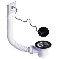 Wirquin spoelbakplug Ø50 +overloop