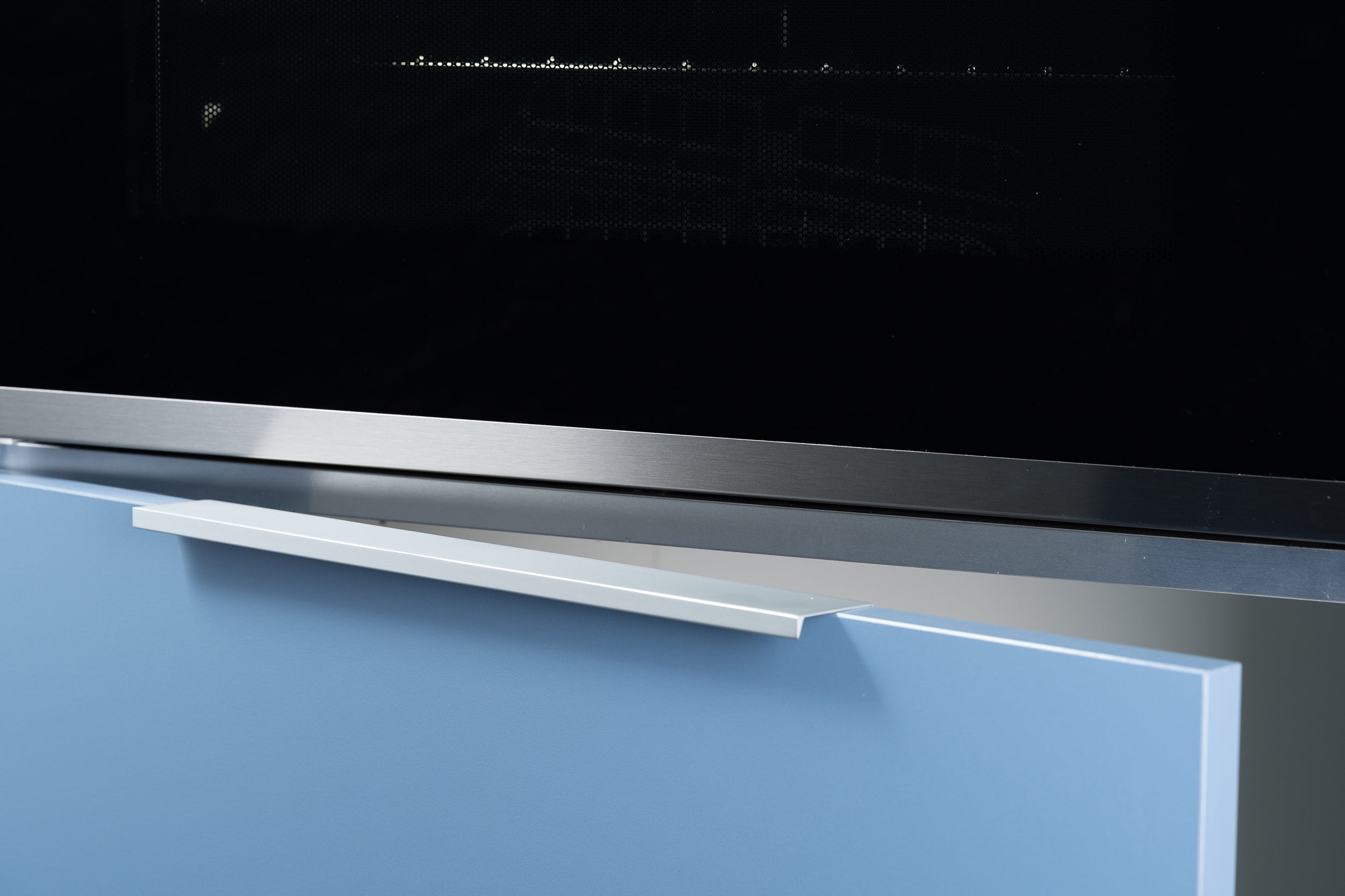 Afwerkingsprofiel onder oven keuken Modulo aluminium