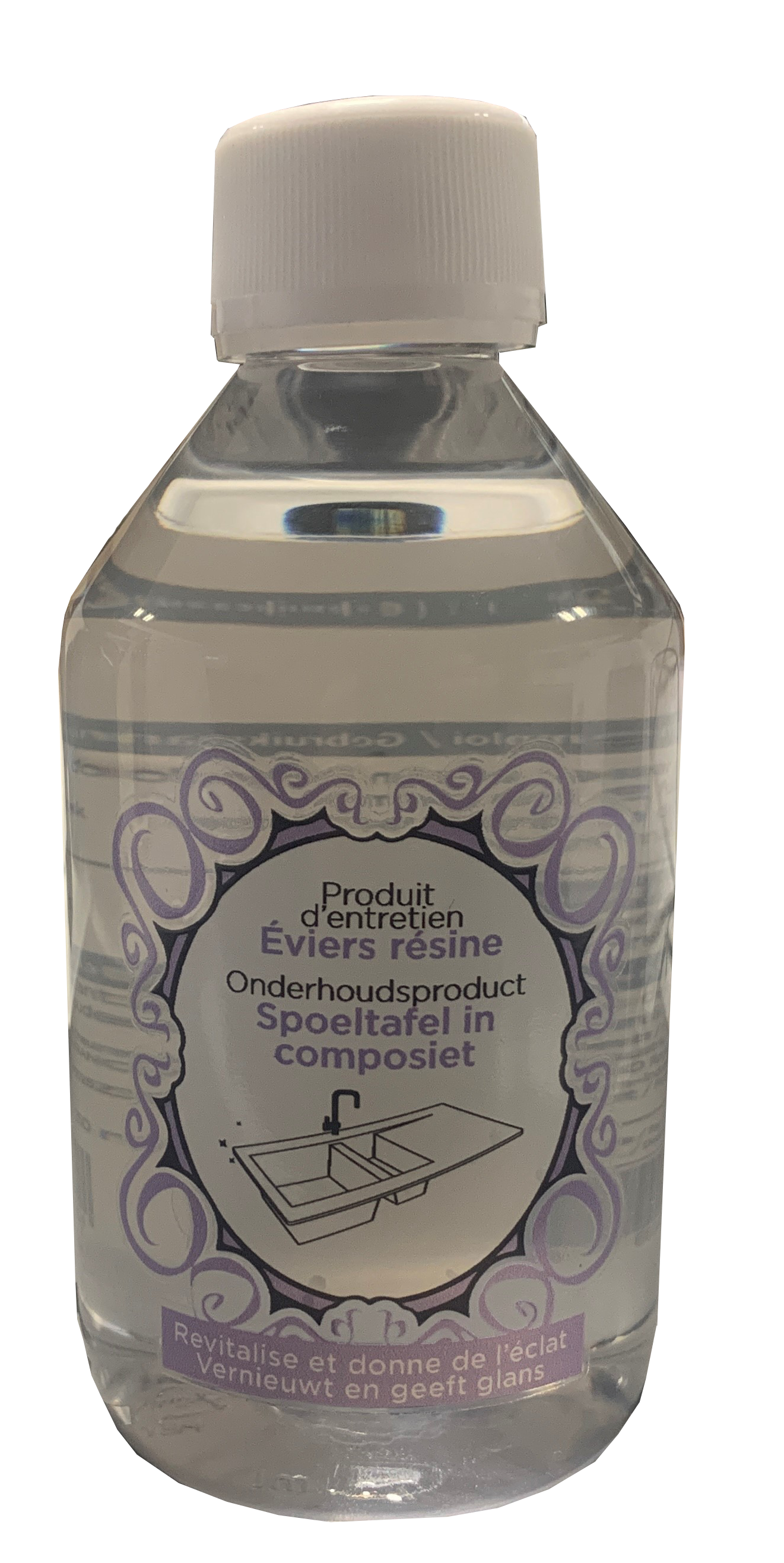 Onderhoudsproduct voor hars spoelbakken 250ml