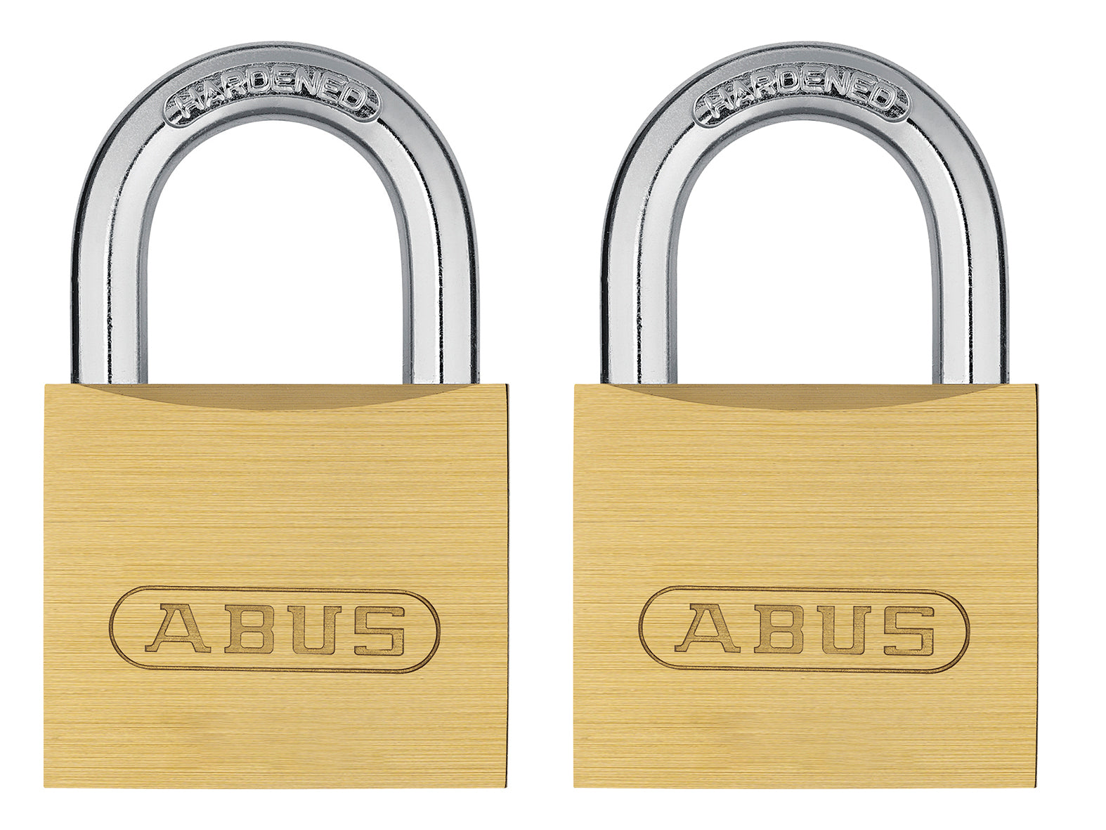 Abus hangslot messing TKB3/40 2 stuks