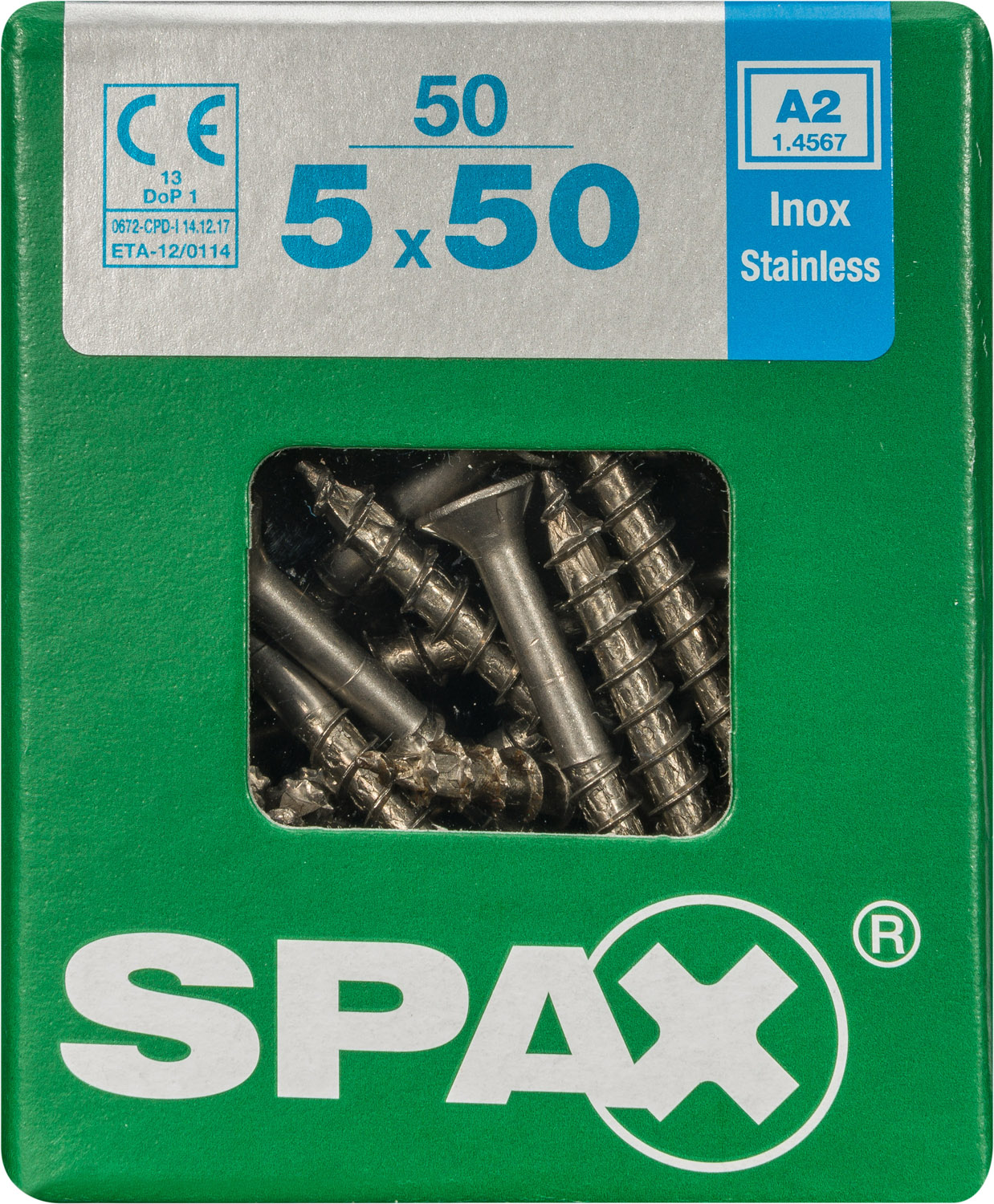 Spax universeelschroef T-Star RVS 5x50mm 50st