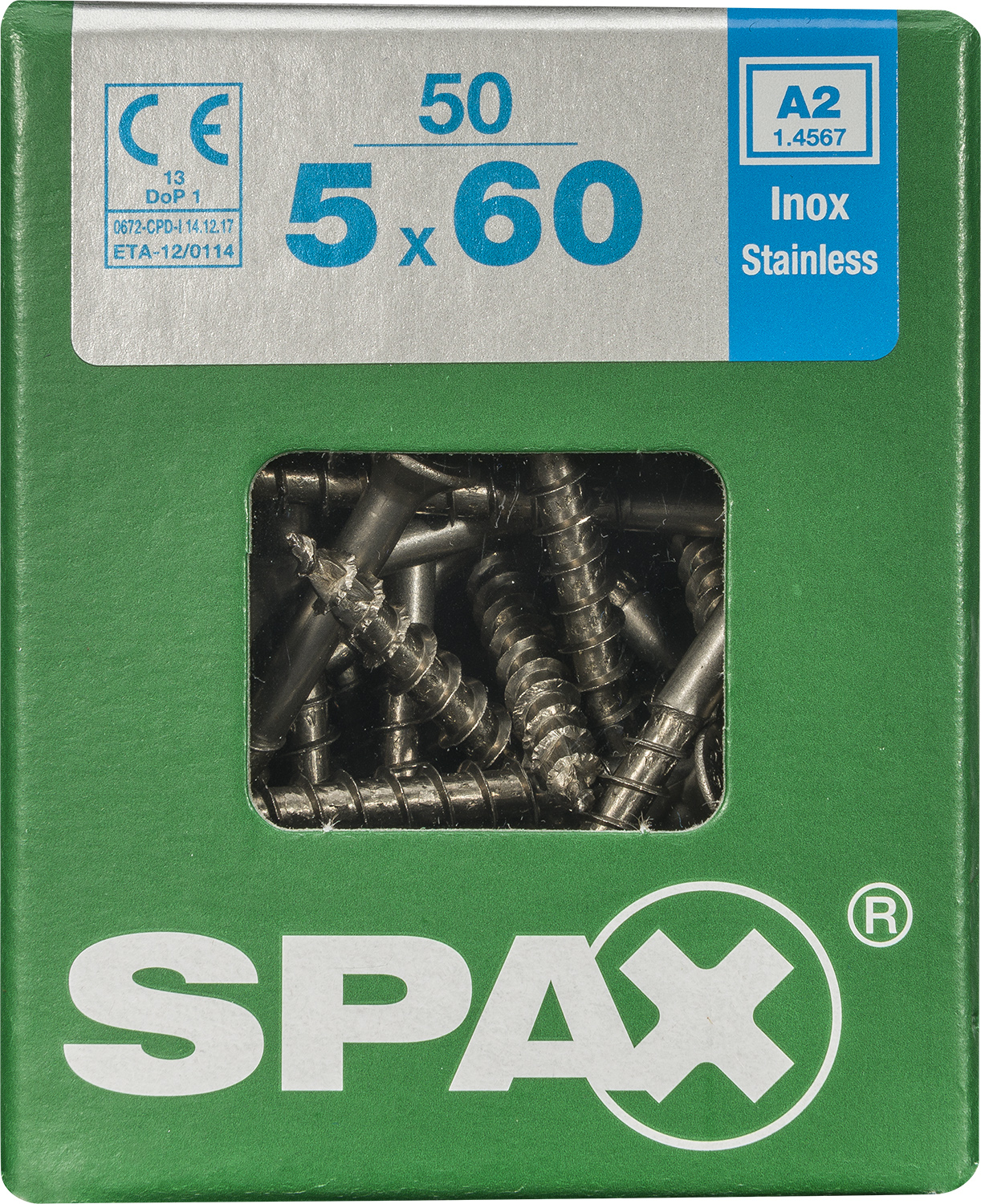 Spax universeelschroef T-Star RVS 5x60mm 50st