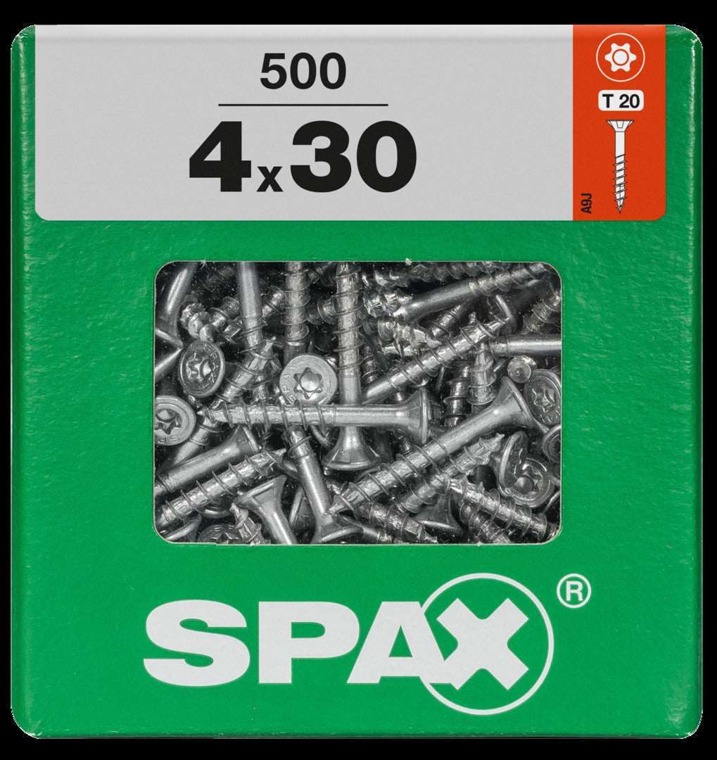 Spax universeel schroef 'T-star' Wirox 4x30mm 500 stuks