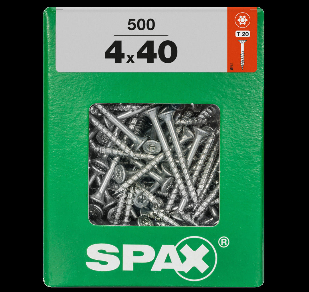 Spax universele schroef Torx 4x40mm 500 stk