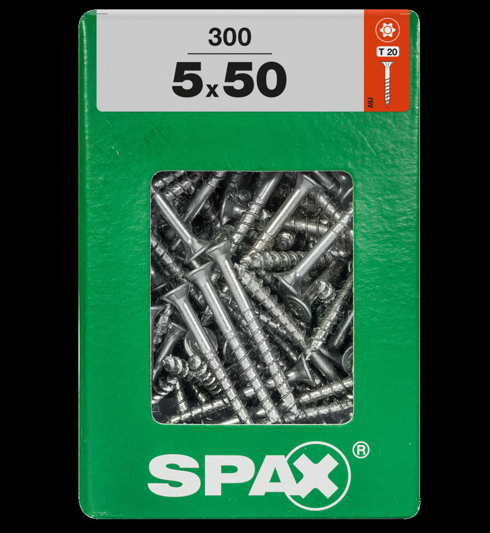 Spax Universele schroef Torx 5x50mm 300 stk