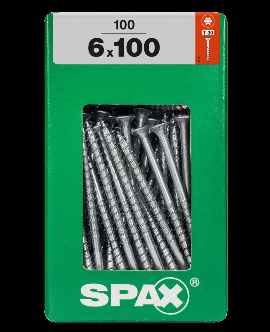 Spax universele schroef Torx 6x100mm 100 stk