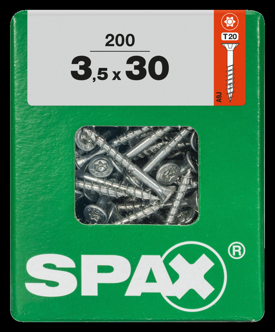 Spax universeel schroef 'T-star' Wirox 3.5x30mm 200 stuks