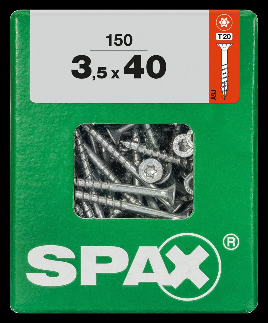 Spax universeel schroef 'T-star' Wirox 3.5x40mm 150 stuks