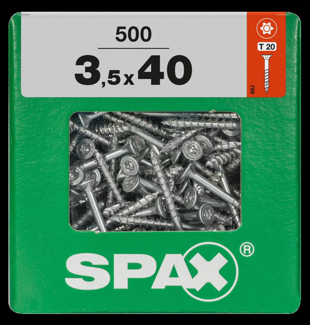 Spax universeel schroef 'T-star' Wirox 3.5x40mm 500 stuks