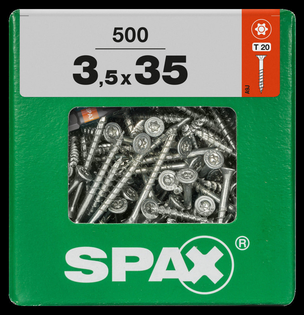 Spax universeel schroef 'T-star' Wirox 3.5x35mm 500 stuks