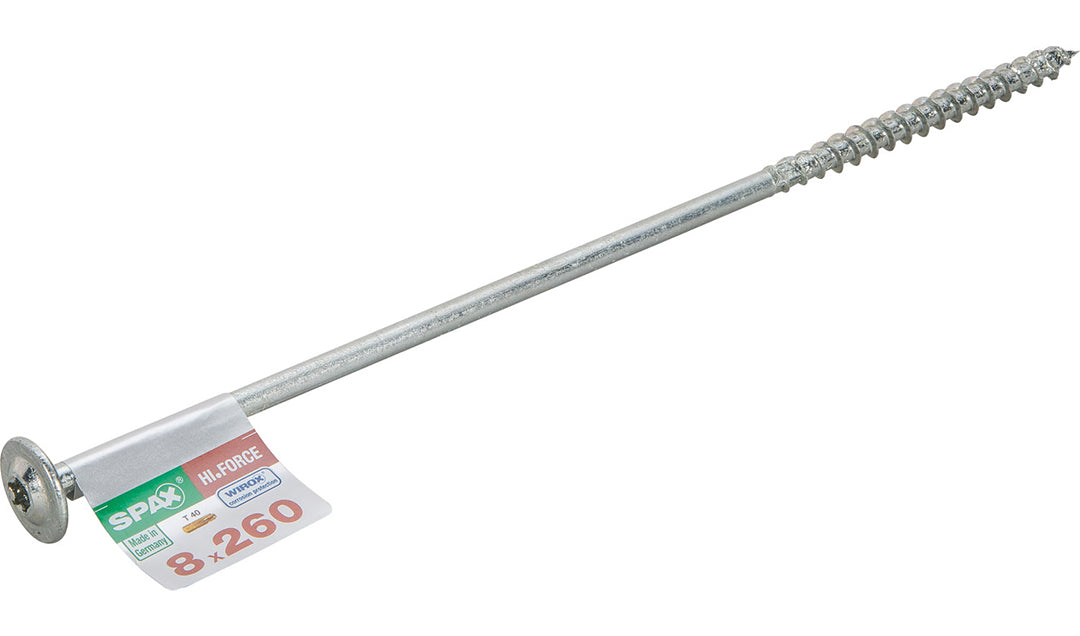 Spax schroef 'HI.Force' Wirox 8x260mm