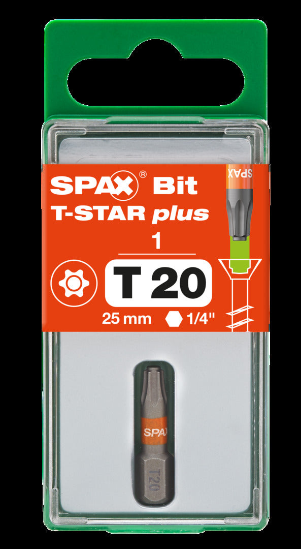 Spax bit T-Star plus T20