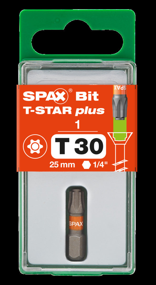 Spax schroevendraaier bit T-Star Plus 30