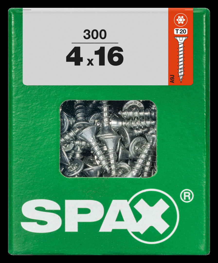 Spax universele schroef T-Star Plus geel 4x16mm 300 stk
