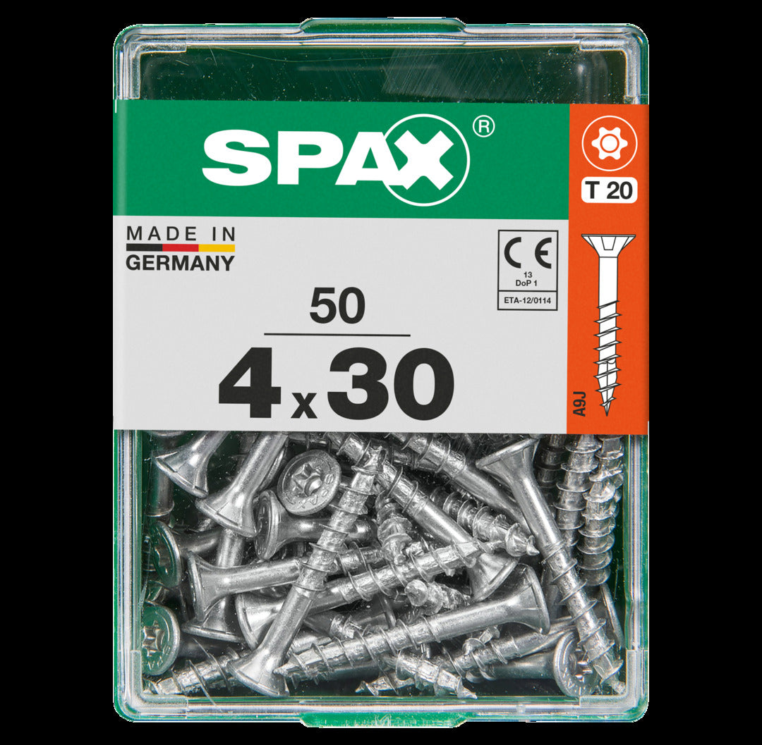Spax universeel schroef 'T-star' Wirox 4x30mm 50 stuks