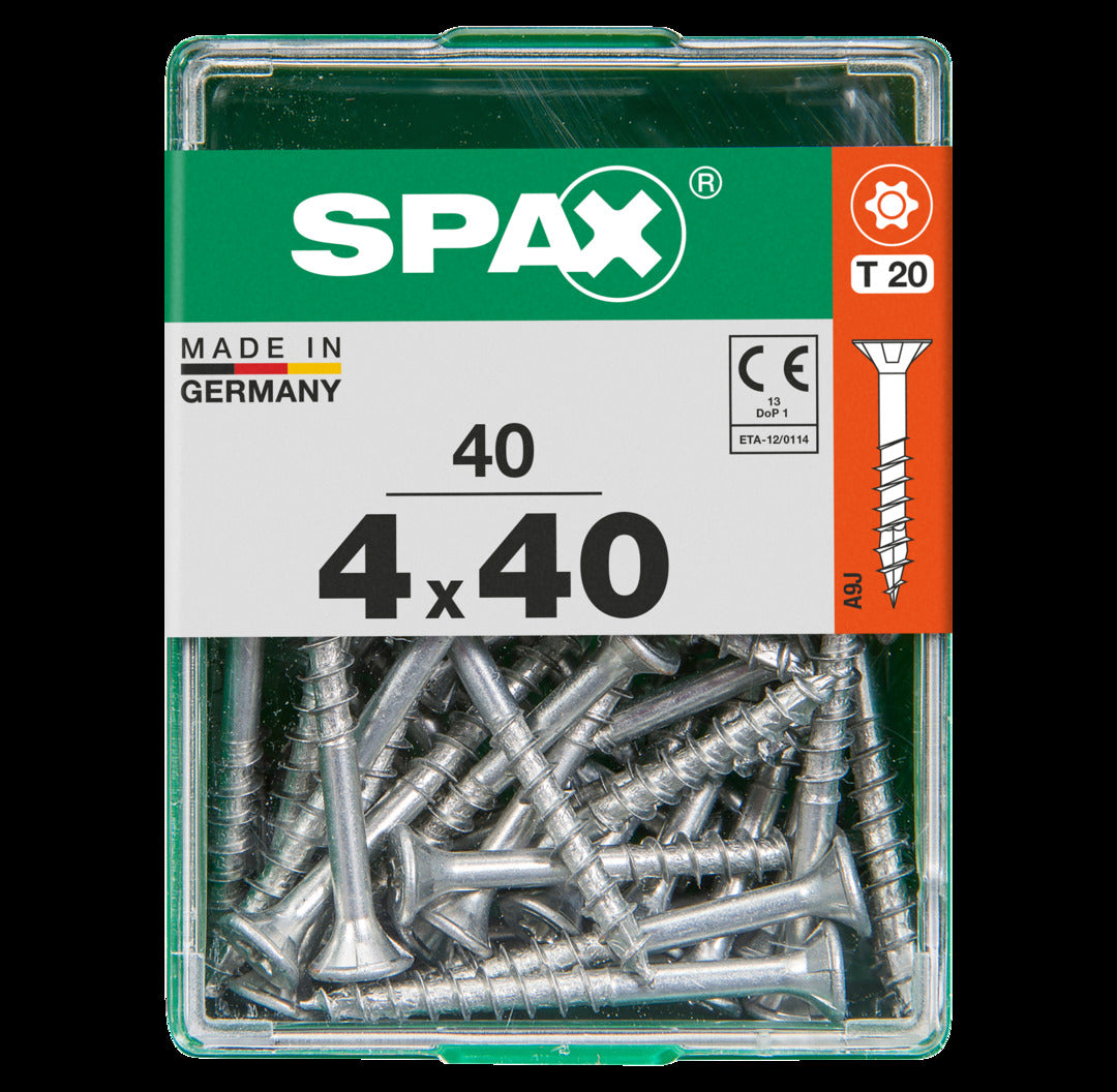Spax universeel schroef 'T-star' Wirox 4x40mm 40 stuks