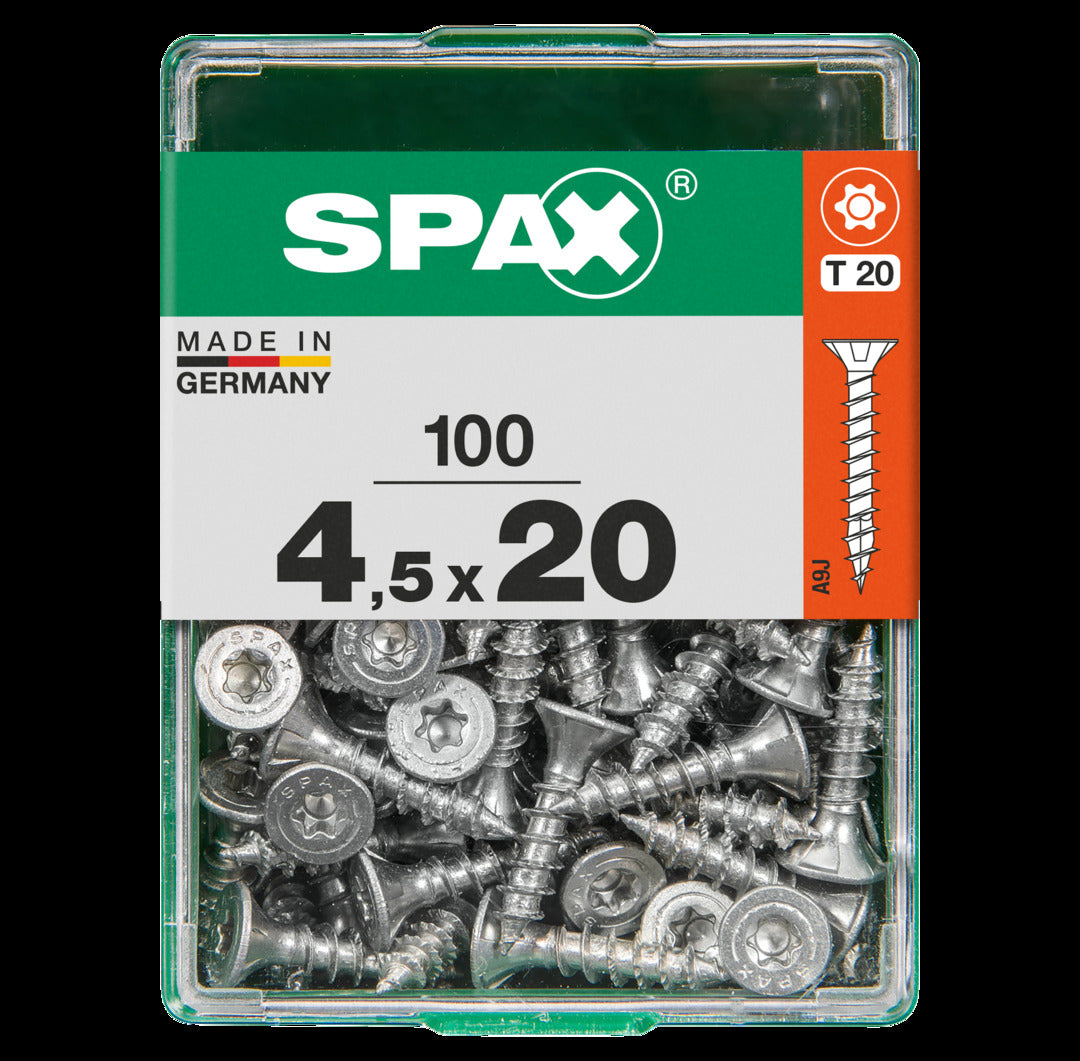 Spax universeel schroef 'T-star' Wirox 4.5x20mm 100 stuks