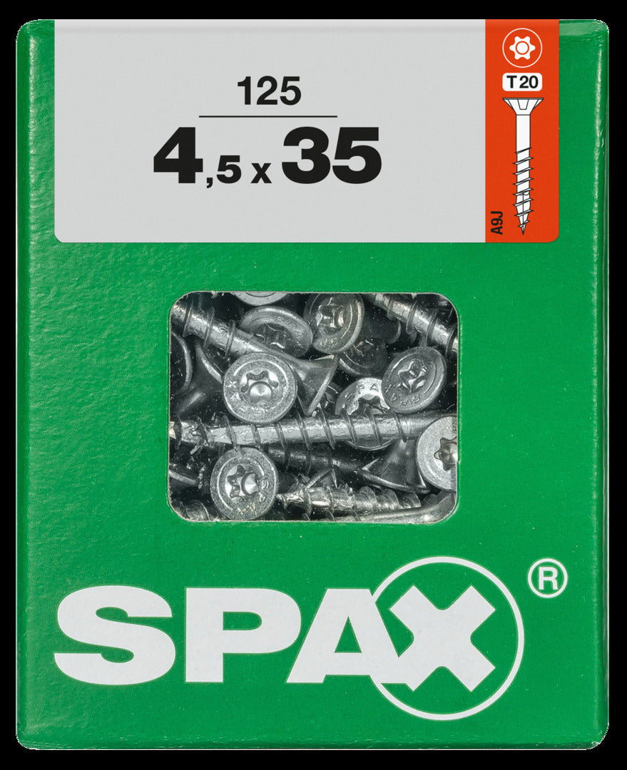 Spax Universele schroef T-Star Plus 4,5x35mm 125 stk