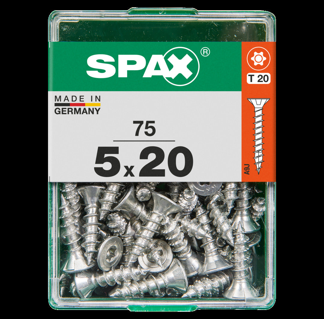 Spax universeel schroef 'T-star' Wirox 5x20mm 75 stuks