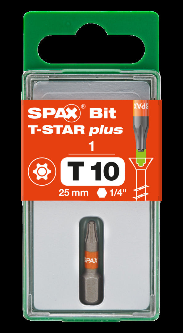 Spax bit T-Star plus T10