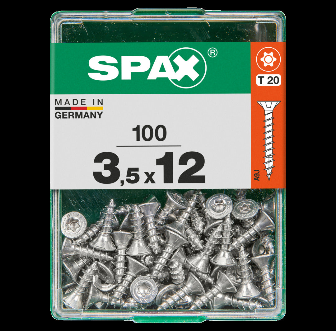 Spax universeel schroef 'T-star' Wirox 3.5x12mm 100 stuks