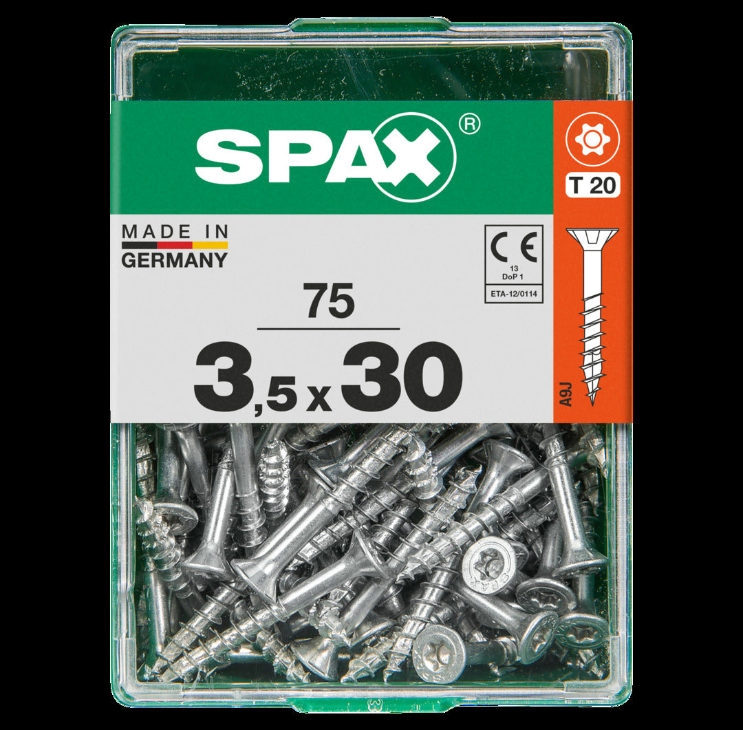 Spax universeel schroef 'T-star' Wirox 3.5x30mm 75 stuks