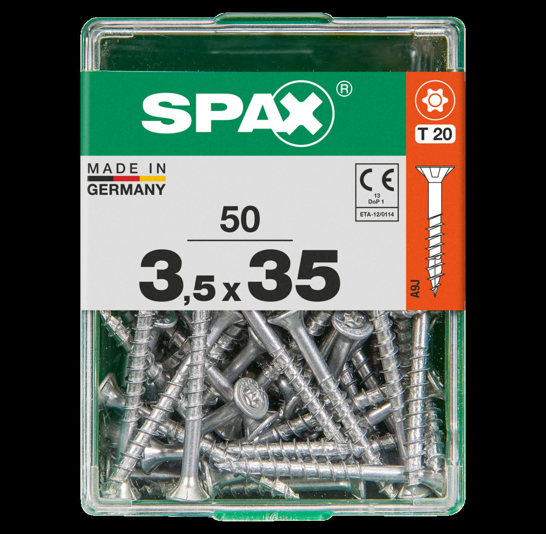 Spax universeel schroef 'T-star' Wirox 3.5x35mm 50 stuks