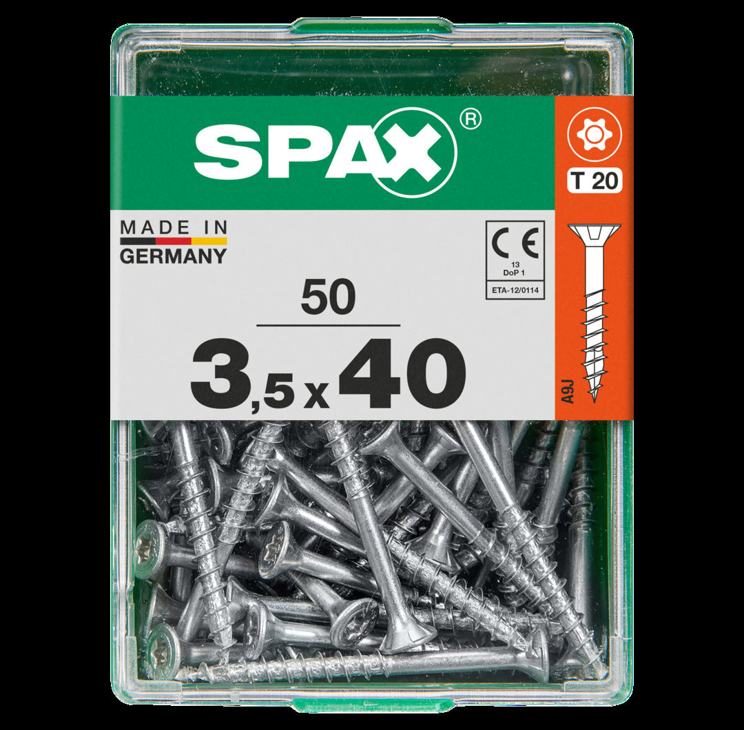 Spax universeel schroef 'T-star' Wirox 3.5x40mm 50 stuks