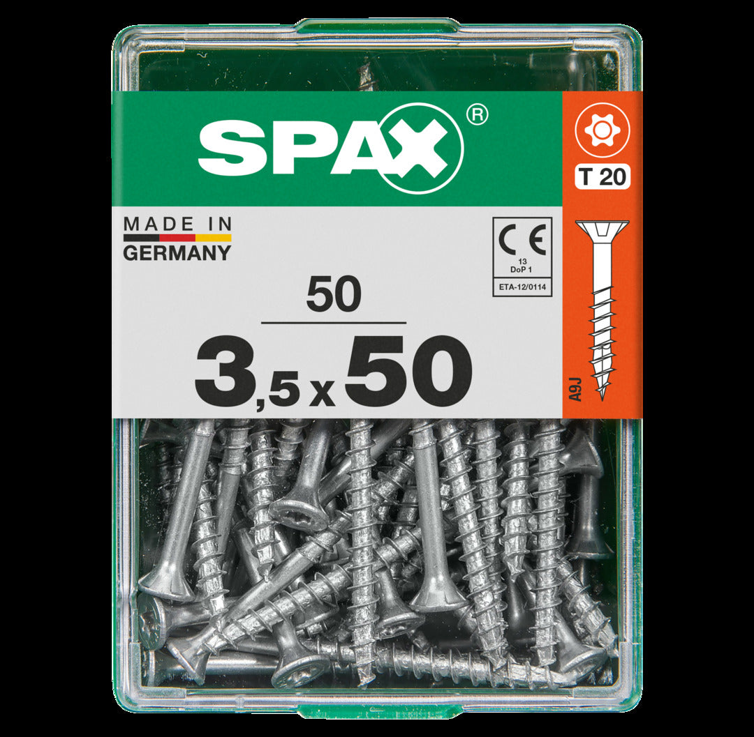 Spax universeel schroef 'T-star' Wirox 3.5x50mm 50 stuks