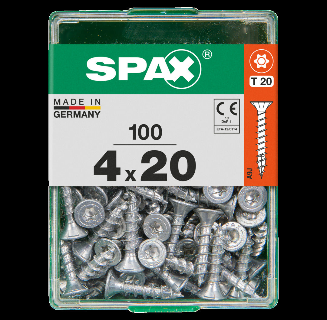 Spax universeel schroef 'T-star' Wirox 4x20mm 100 stuks