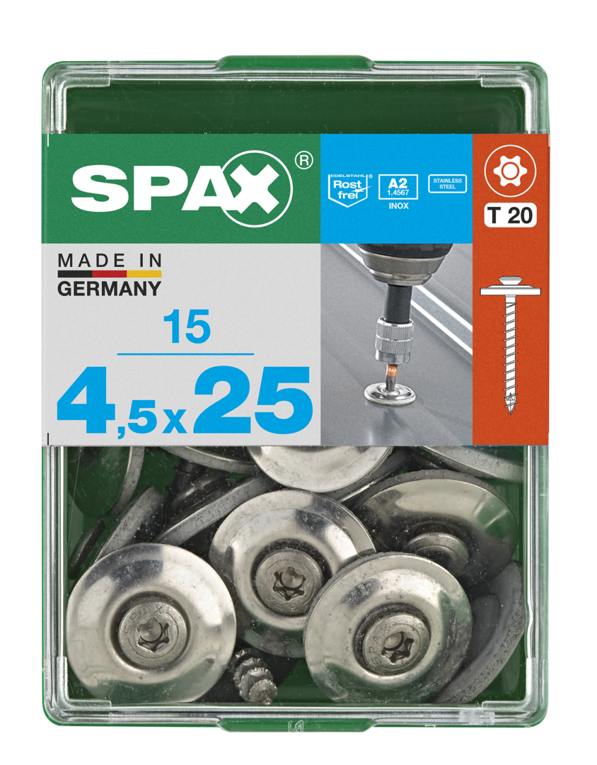 SPAX SPENGLERSCHROEF A2 T-STAR