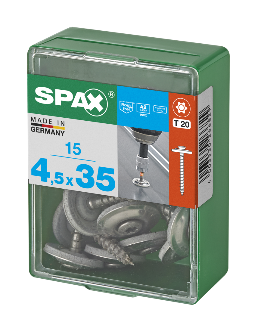 SPAX SPENGLERSCHROEF A2 T-STAR