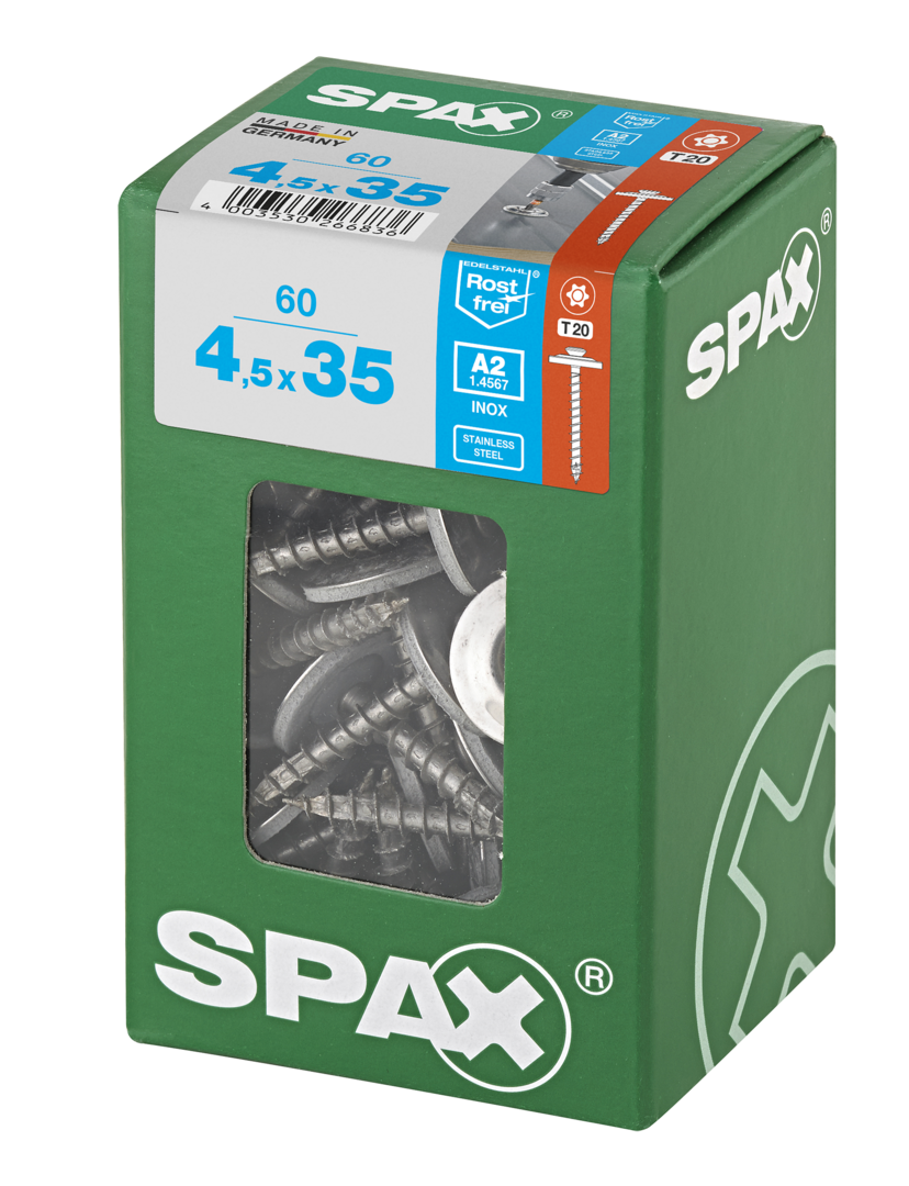 SPAX SPENGLERSCHROEF A2 T-STAR