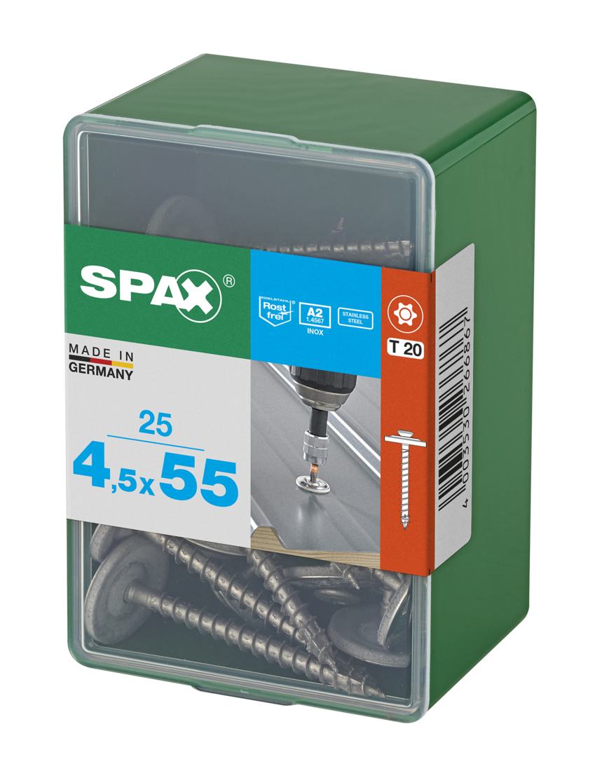 SPAX SPENGLERSCHROEF A2 T-STAR