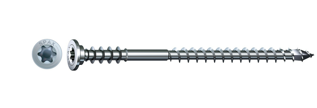 Spax stelschroef Distance T-Star T30 4-CUT WIROX 6x80mm 25 st
