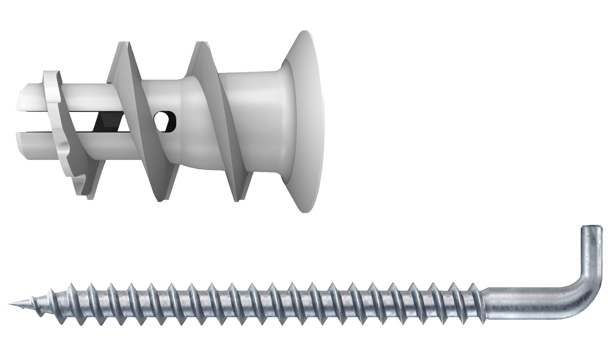 Fischer nylon gipsplaatplug GK-WH met beugel 5st.