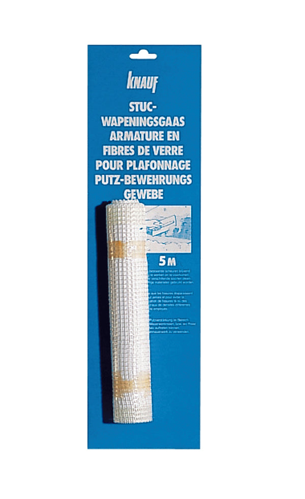 Knauf – Gitex - stuc- en wapeningsgaas - glasvezelweefsel - 20 cm x 5 m