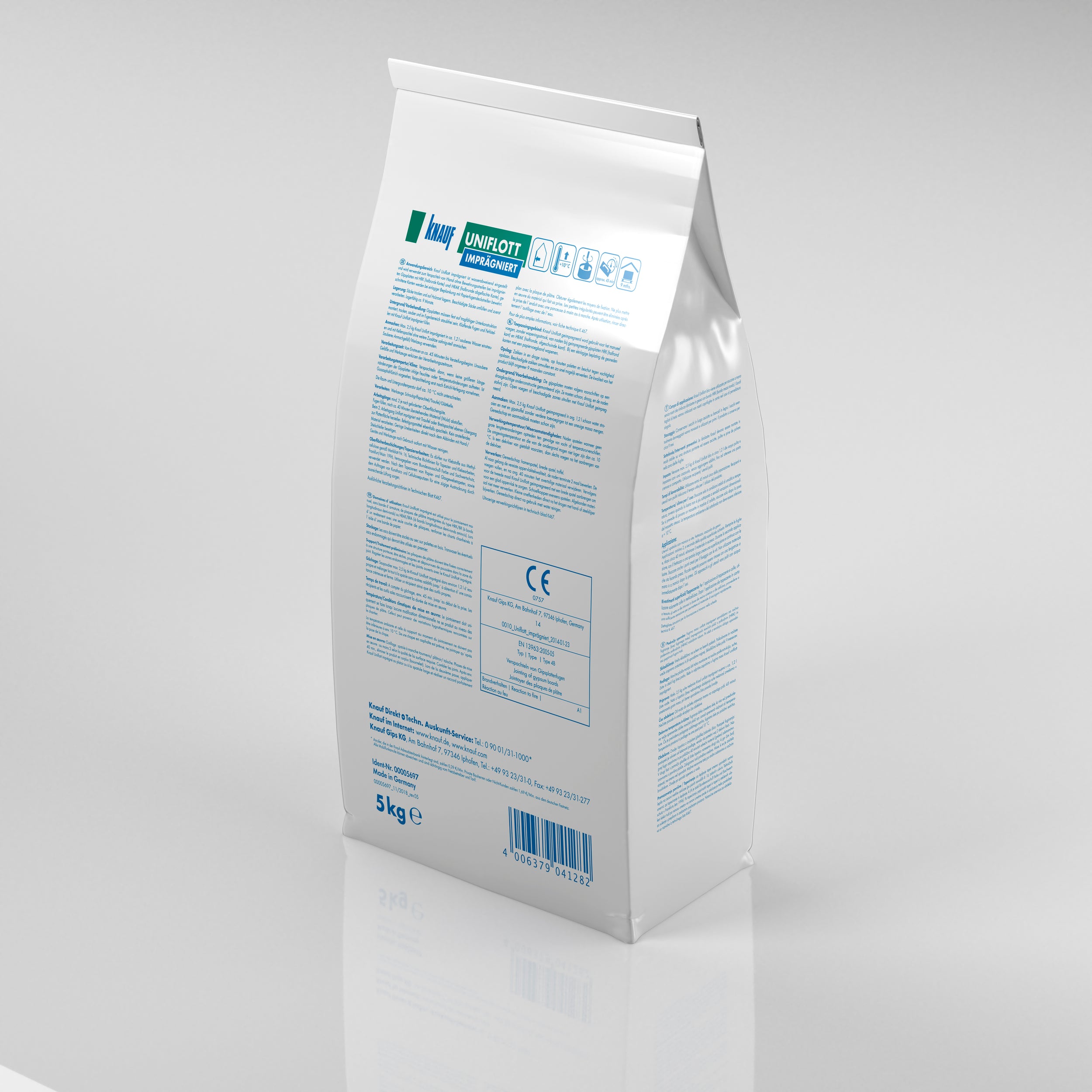 Knauf - Voegenvuller - Uniflott Geïmpregneerd - 5kg