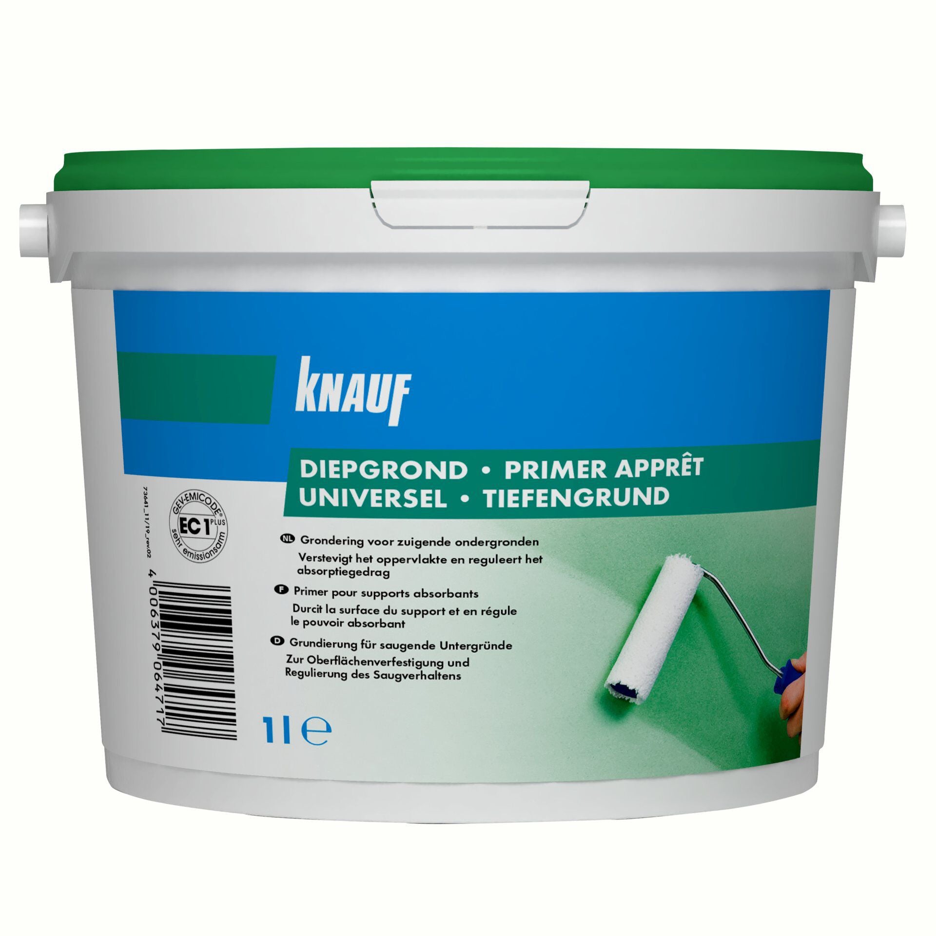 Knauf – Diepgrond - primer voor zuigende ondergronden - 1 L