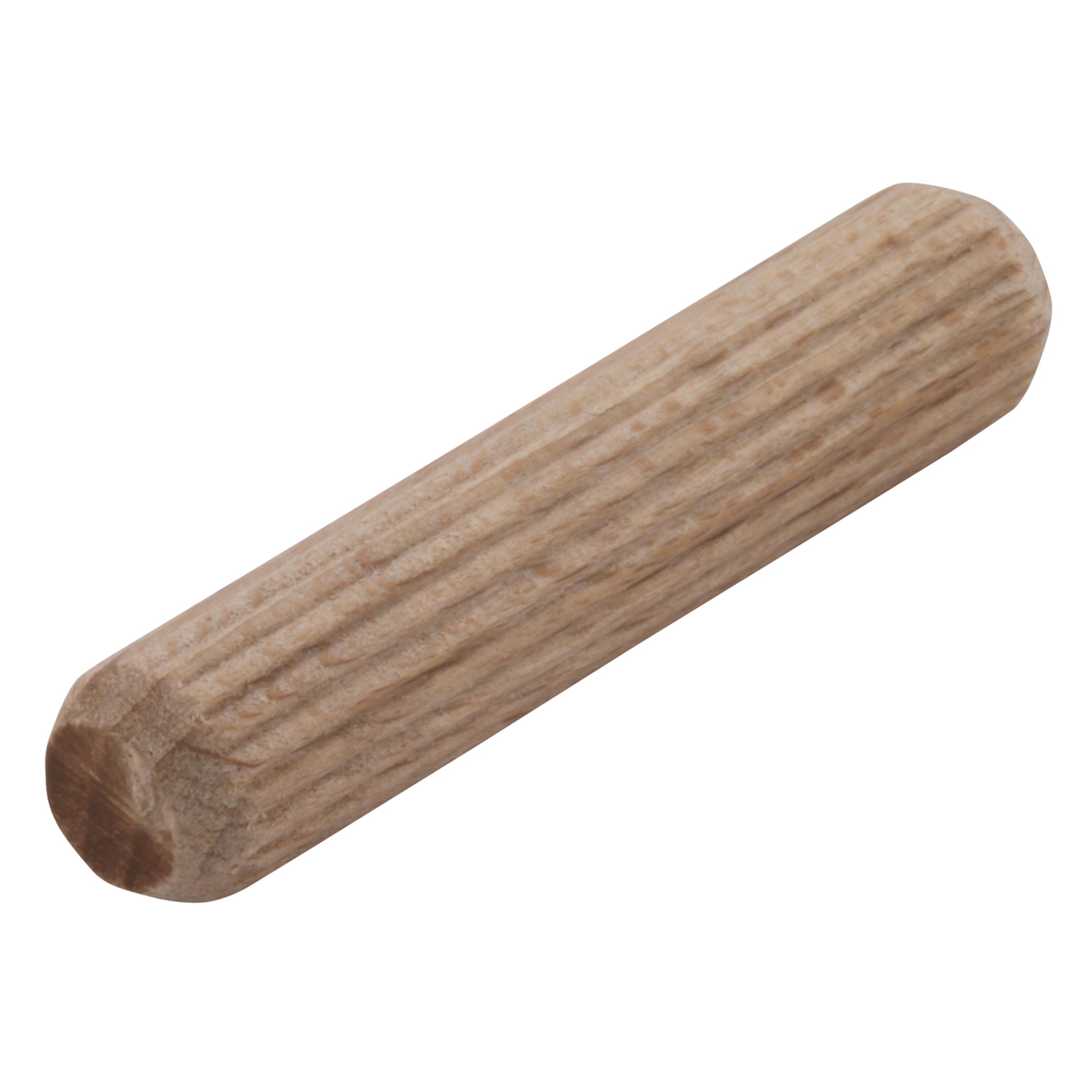 Wolfcraft houten deuvel gegroefd 40x8mm – 40 stuks