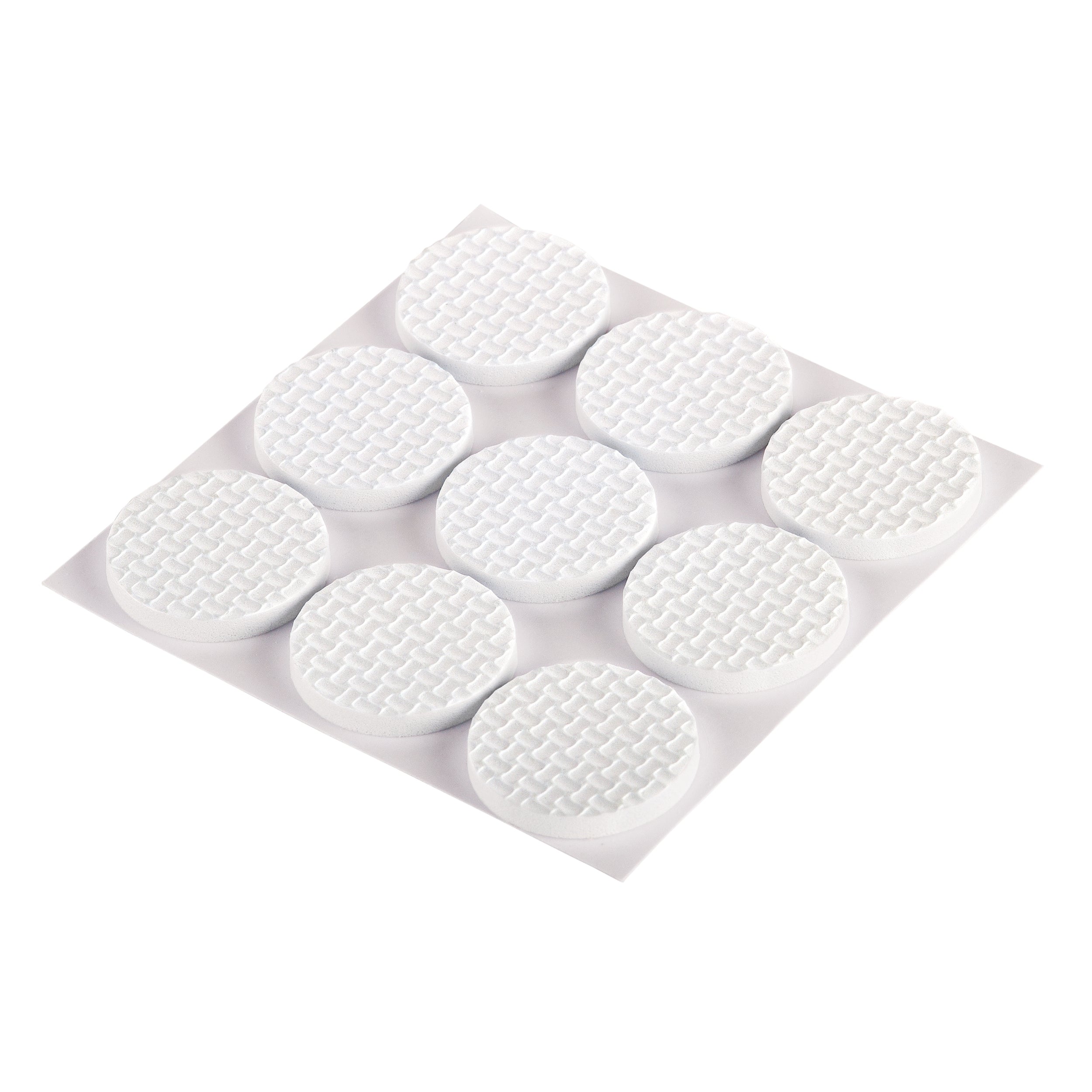 Fix-O-Moll wanddeurstop zelfklevend wit 28mm 9 st