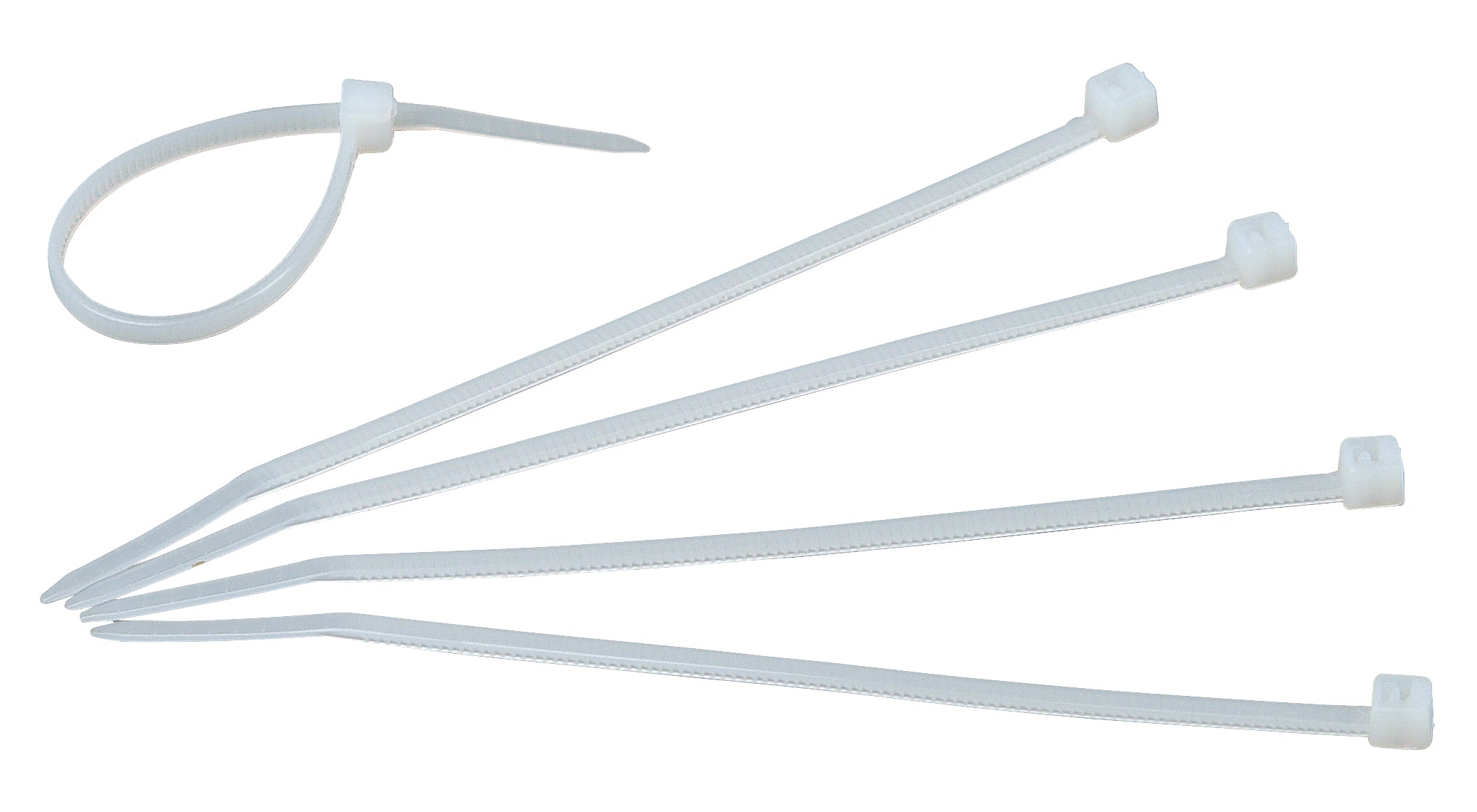 Kopp kabelbinder 2,5x100mm transparant 50st.