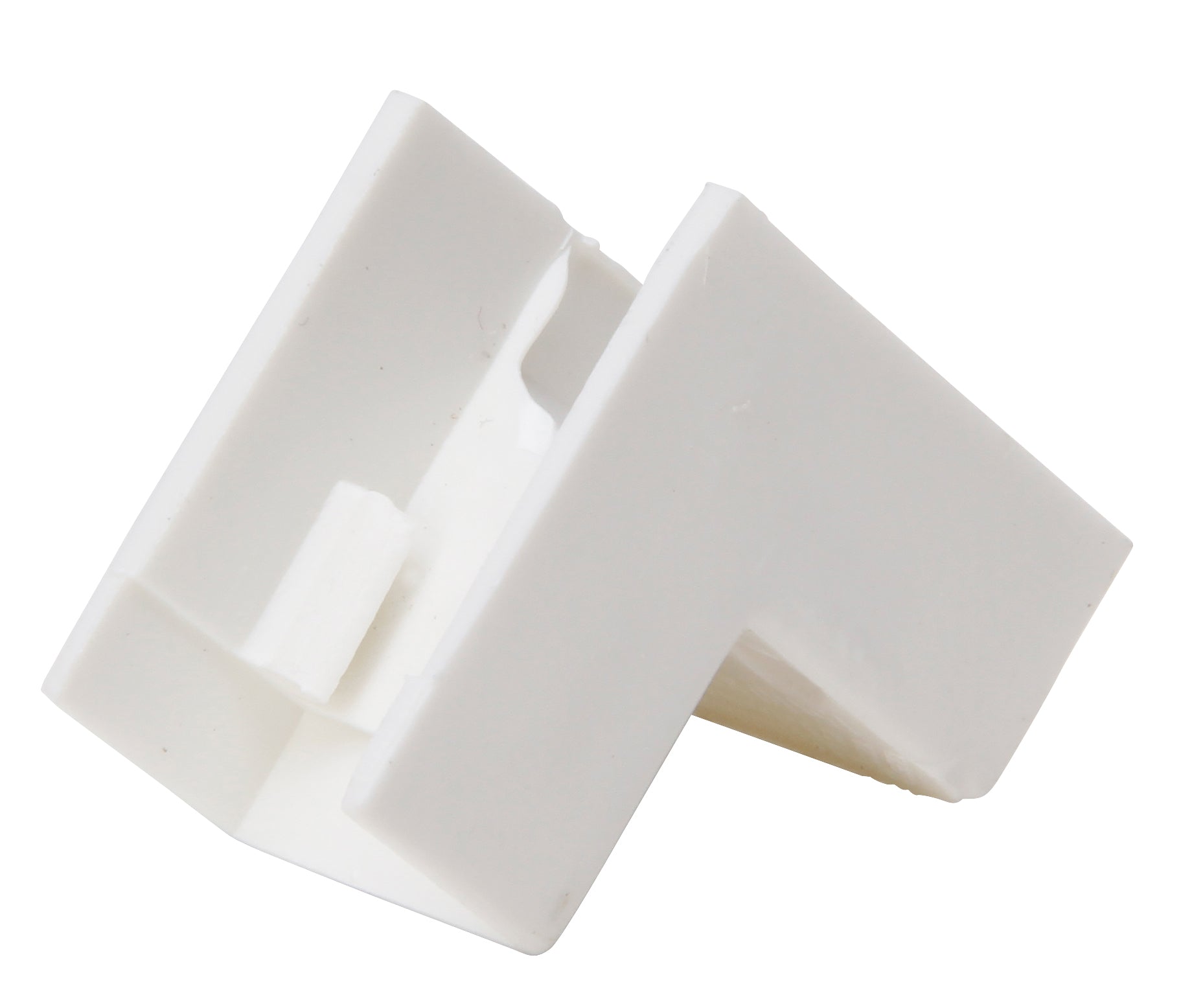 Kopp binnenhoekstuk voor kabelgoot 15x10mm wit 4 stuks
