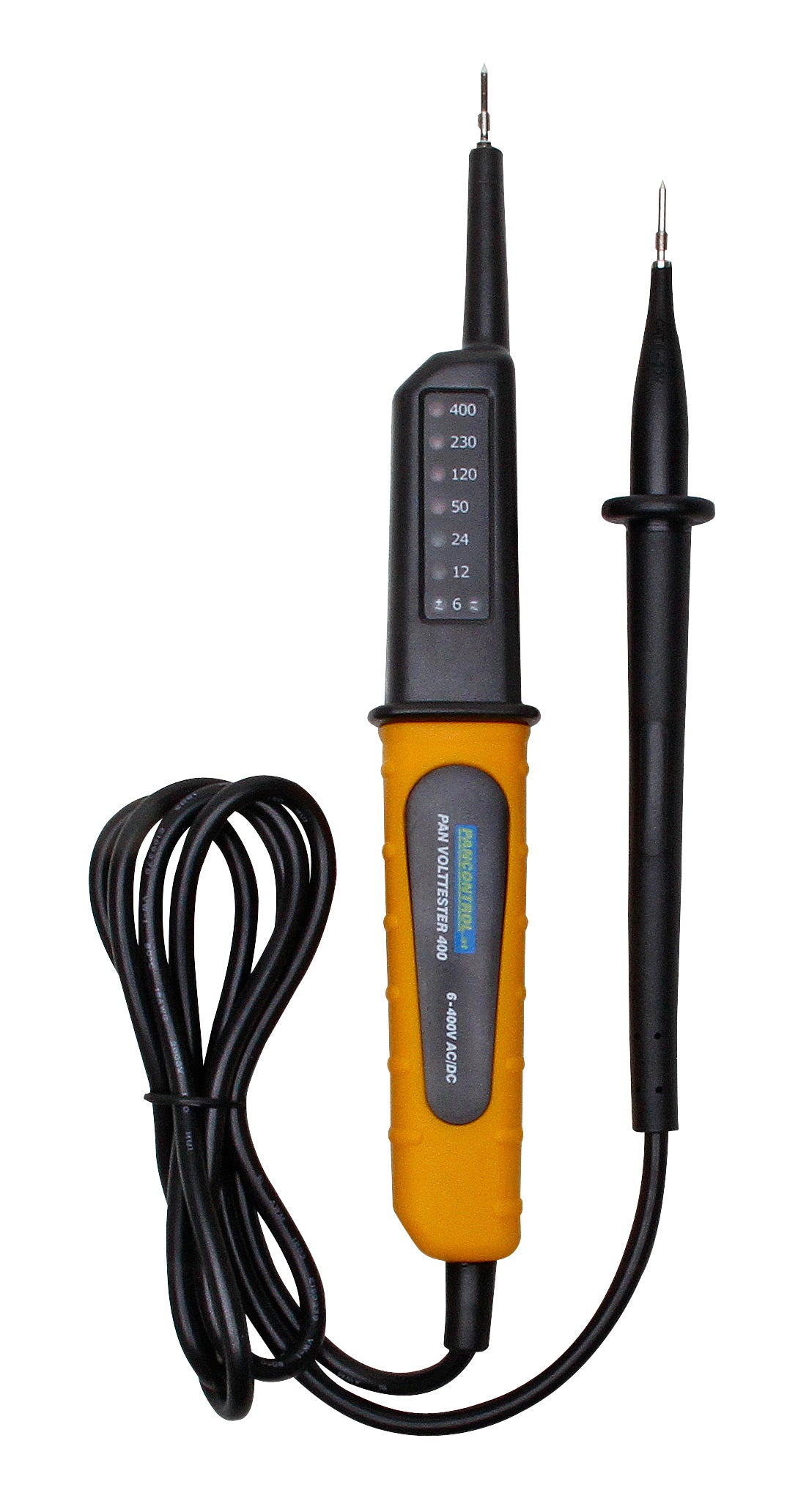 Kopp bipolaire spanningstester met LED-display 400V blauw/zwart