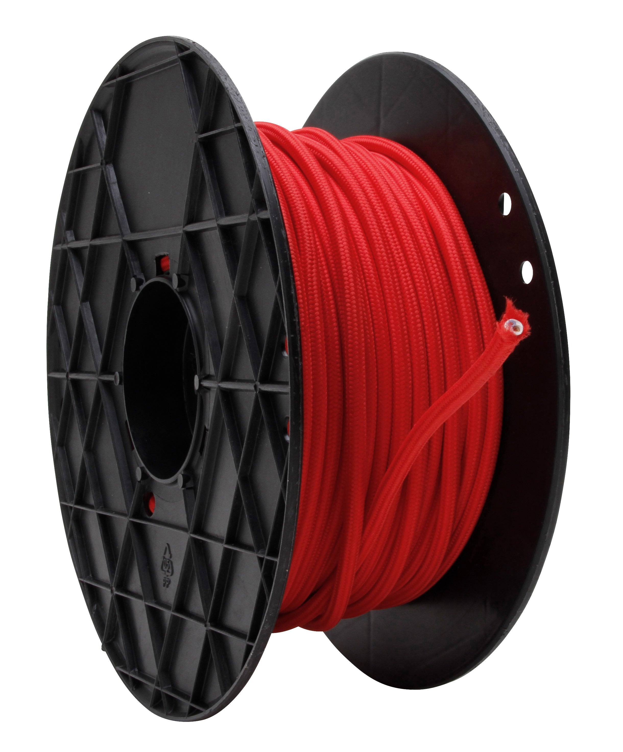 Kopp Textielsnoer (per meter)2x0,75 mm² rood
