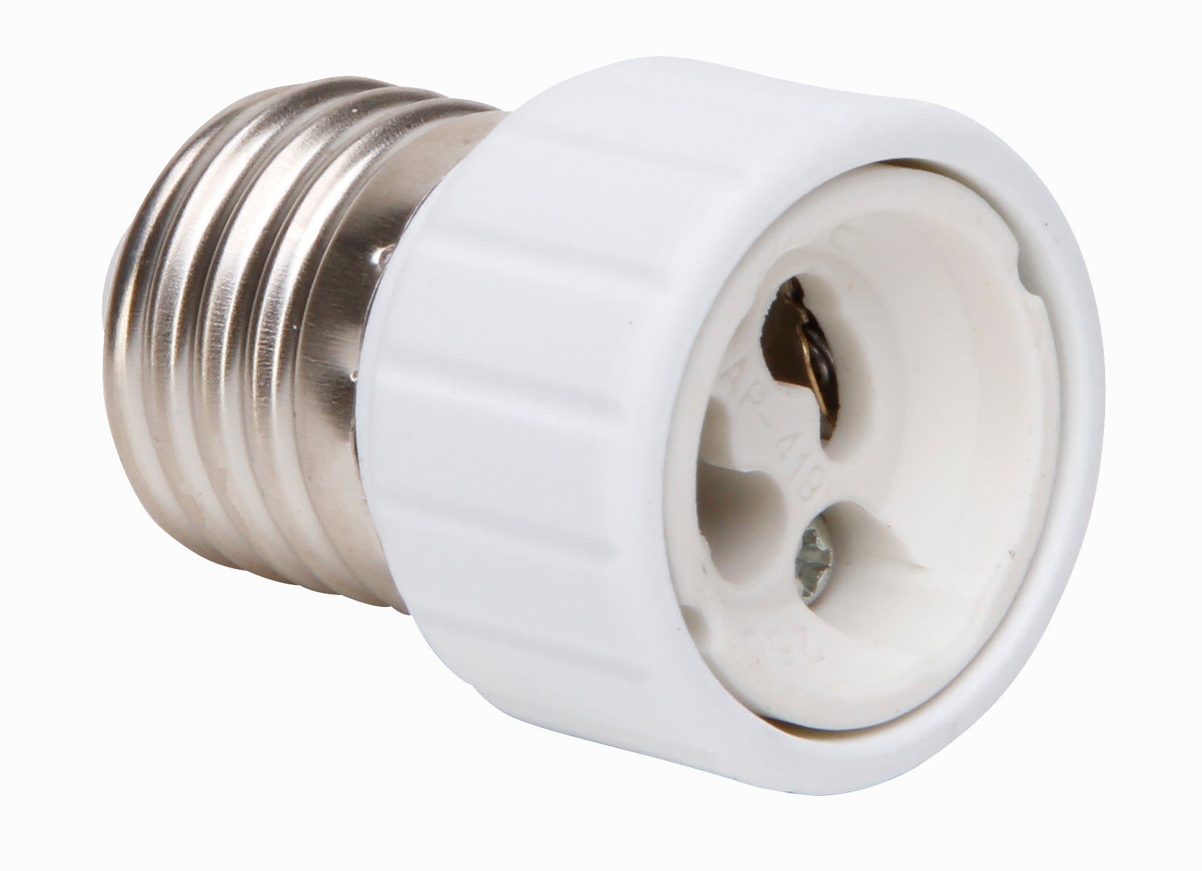 Kopp verloopfitting van E27 naar GU10