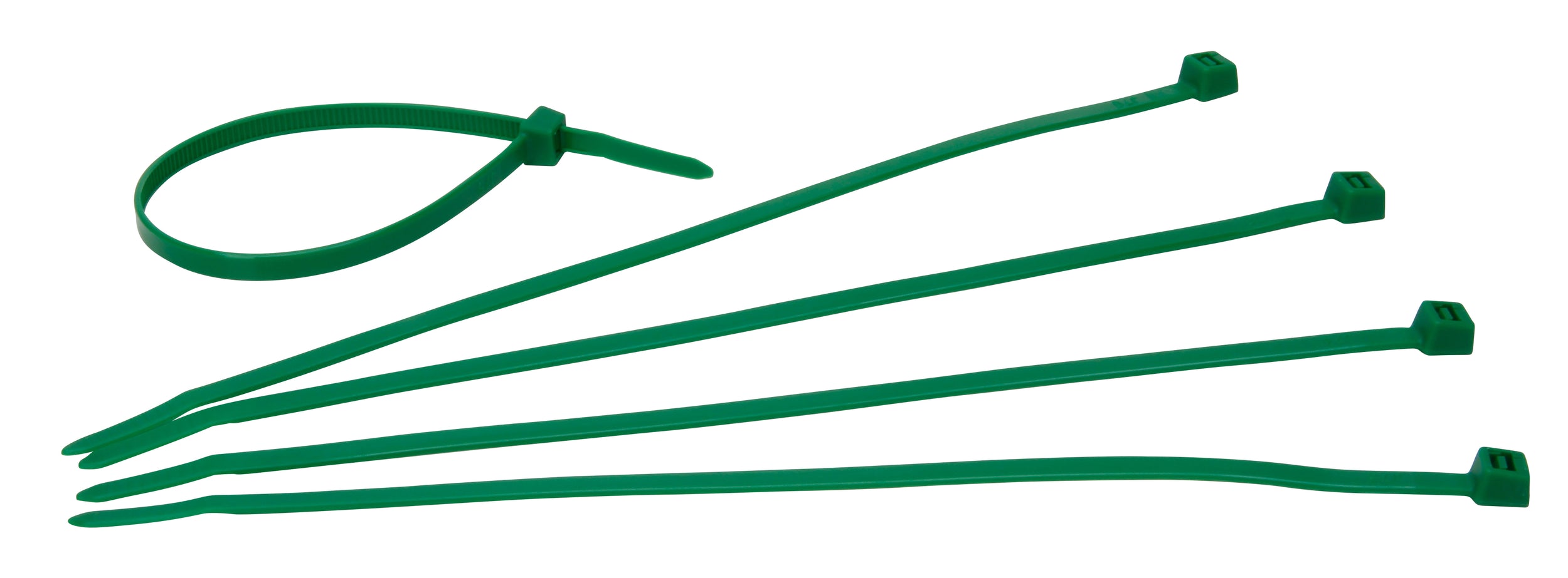 Kopp kabelbinder 5x200mm groen 50 stuks